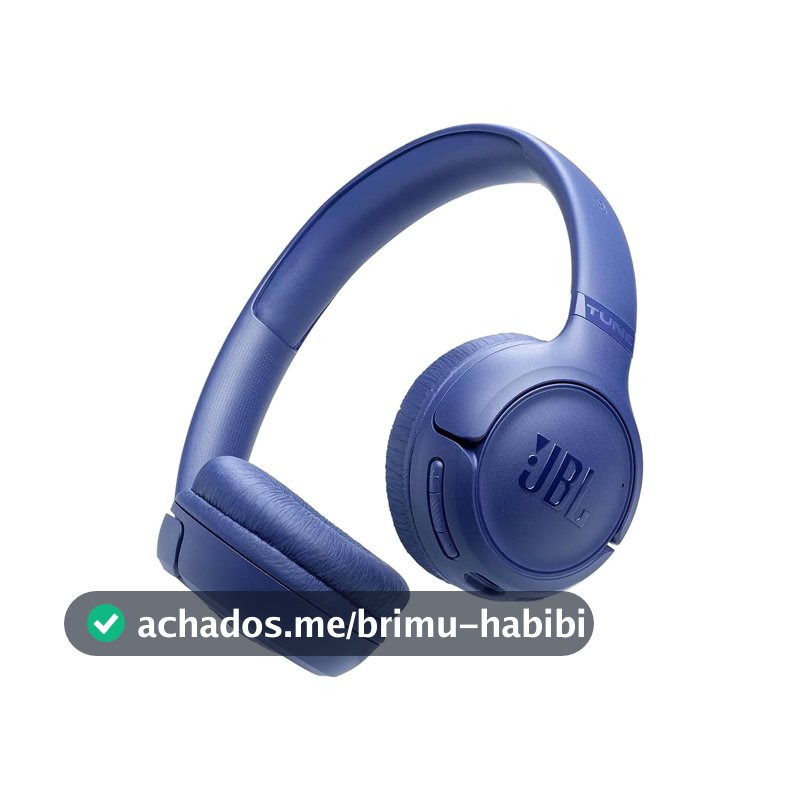 JBL, Fone de Ouvido Bluetooth Over-Ear, Tune 530BT, Sem Fio, Até 76 Horas de Bateria - Azul