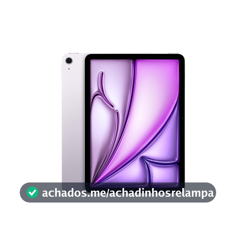 Apple 2025 iPad Air de 11 polegadas (Wi-Fi, 512 GB) - Roxo (M3)