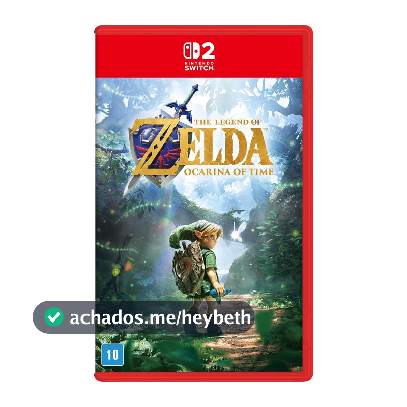 The Legend of Zelda: Ocarina of Time – Nintendo Switch 2 (Capa Padrão)