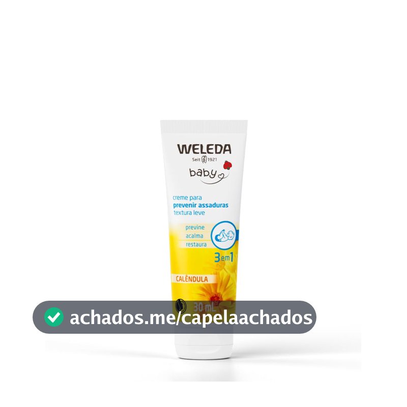 Creme Infantil para Assaduras de Calêndula Weleda, 30ml