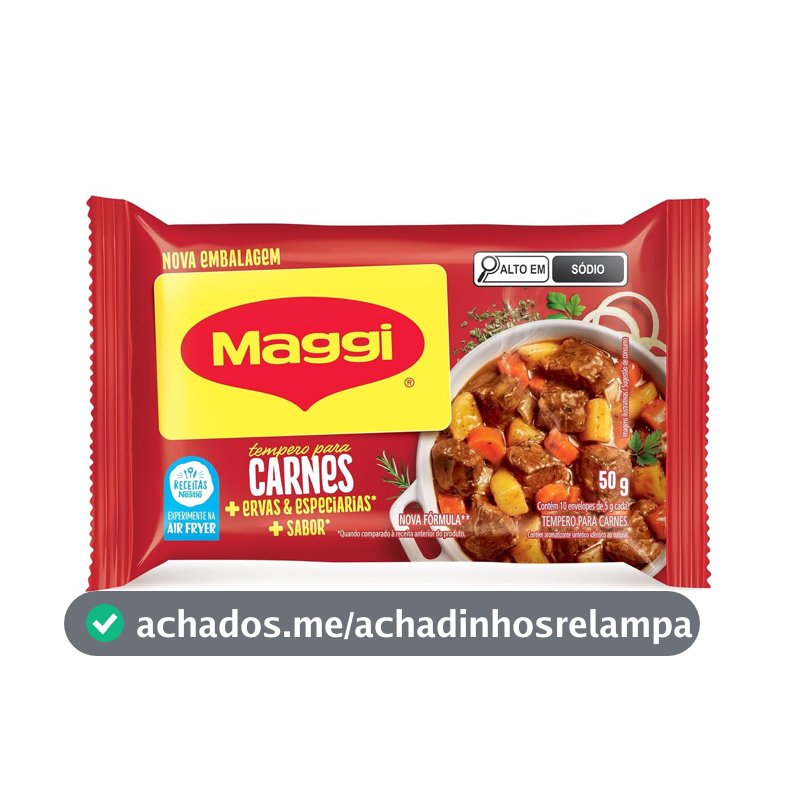 MAGGI Tempero & Sabor Carnes 50g