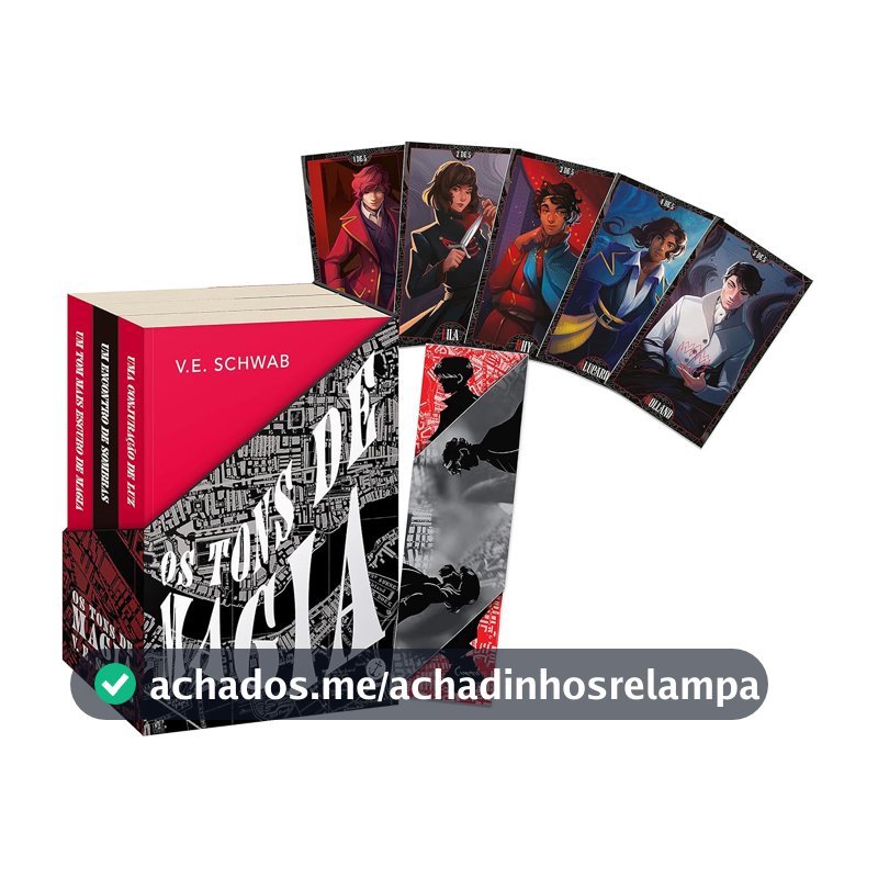 Box Os tons de magia (acompanha brindes)