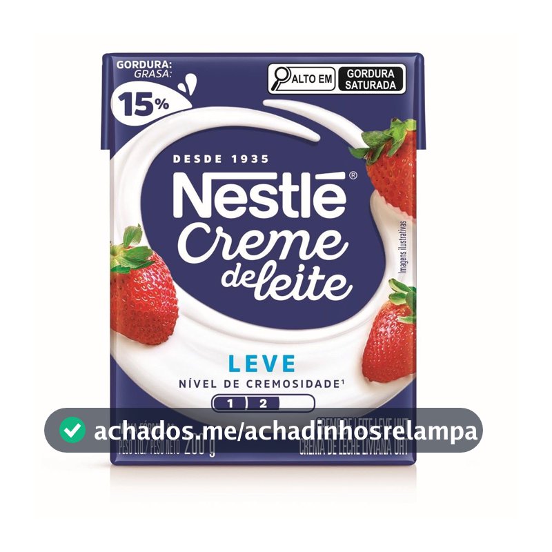 Nestlé Creme De Leite Tradicional 200G