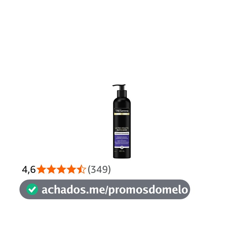 TRESemmé Ultra Violeta Matizador Condicionador 400 ML