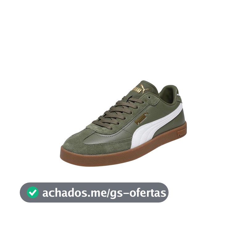 Tênis Puma Club II Era Masculino, Verde Musgo, 42