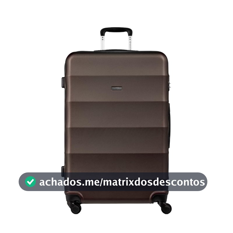 Mala de Viagem Grande Sestini Basic, Bronze