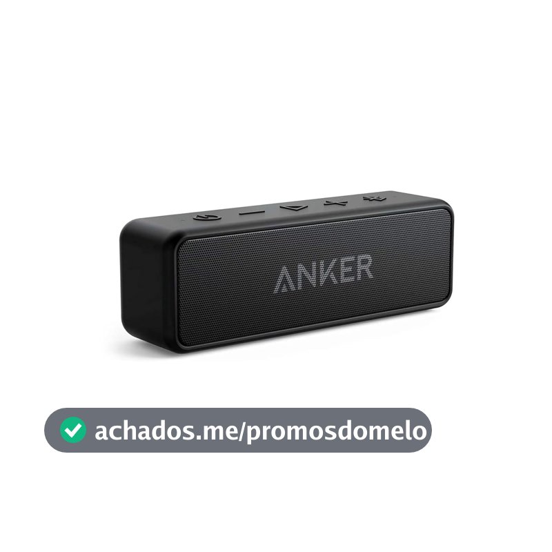 Anker soundcore 2 Caixa de Som Bluetooth Portátil com 12W de Som Estéreo