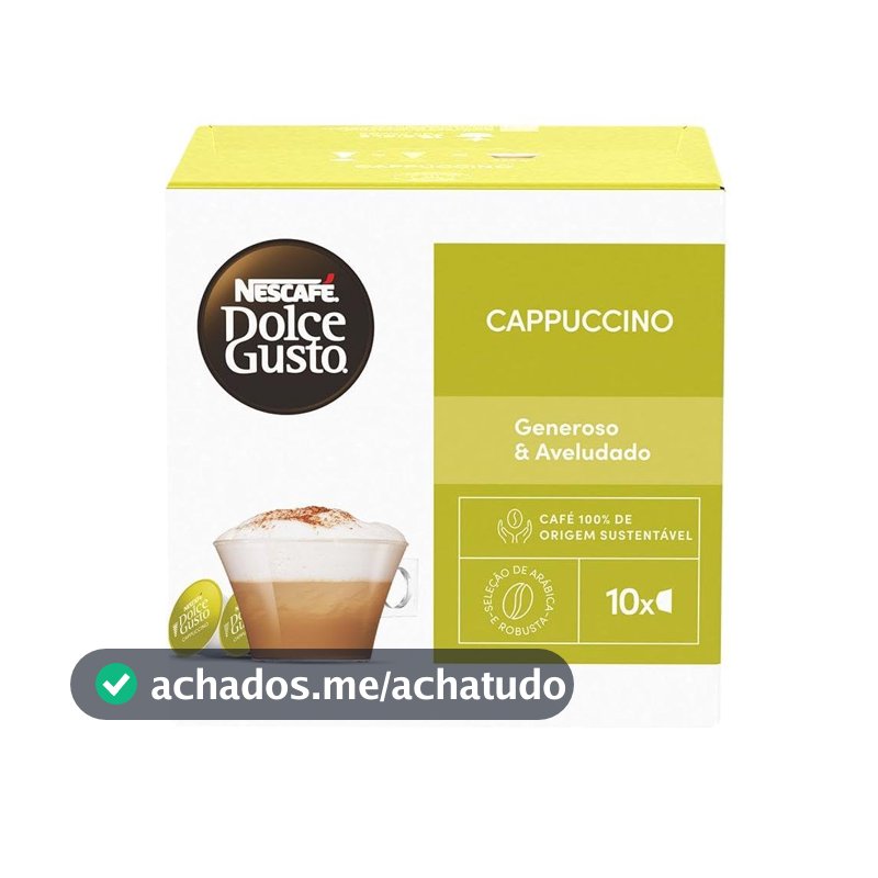 Café em Cápsula NESCAFÉ DOLCE GUSTO Cappuccino
