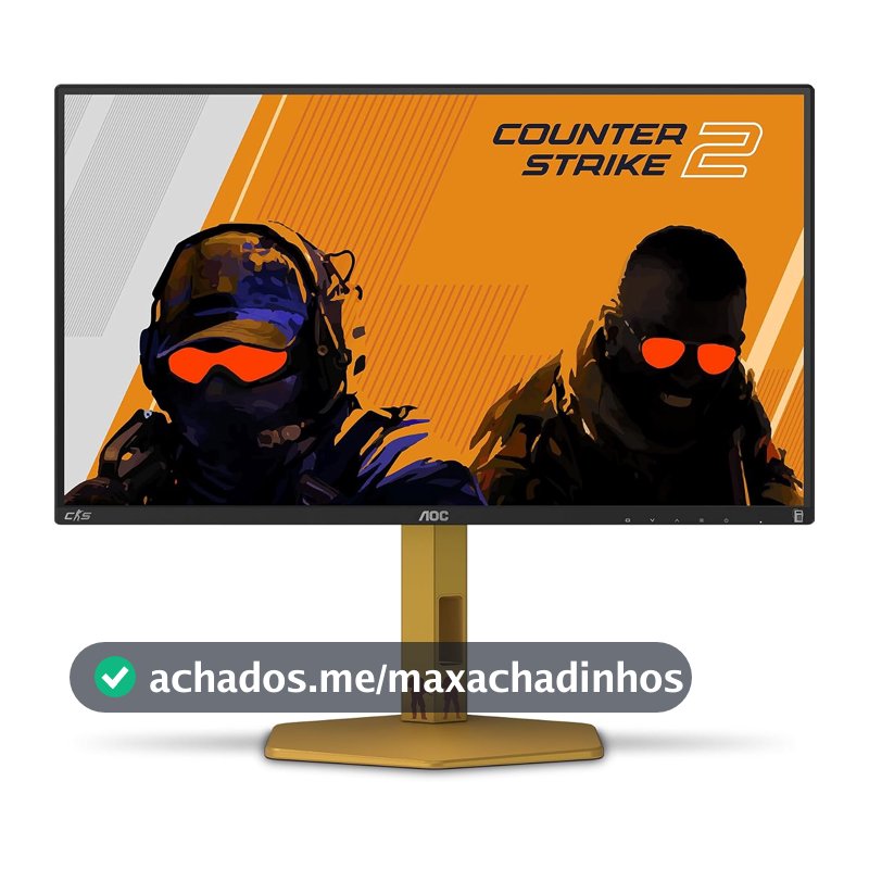 Monitor Gamer AOC AGON CS2 25" 310Hz 0.3ms HDR400 IPS Base Ajustável CS25G