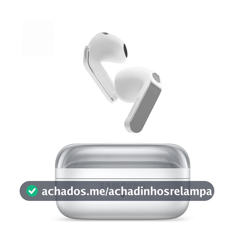 Samsung Galaxy Buds4,Fone de Ouvido,Galaxy AI,Gemini, Branco