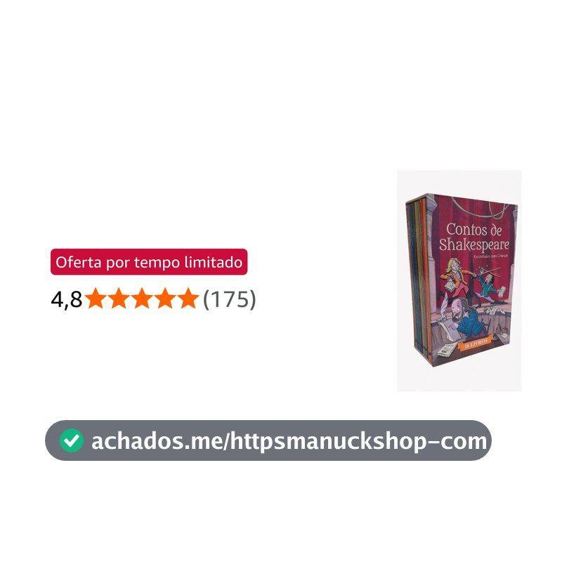 Box - Contos de Shakespeare (Volume 1)