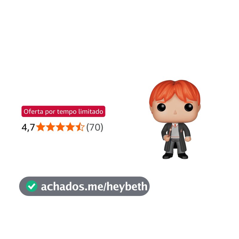 Candide, Boneco, Funko POP! Ron Weasley, Harry Potter - 10 cm