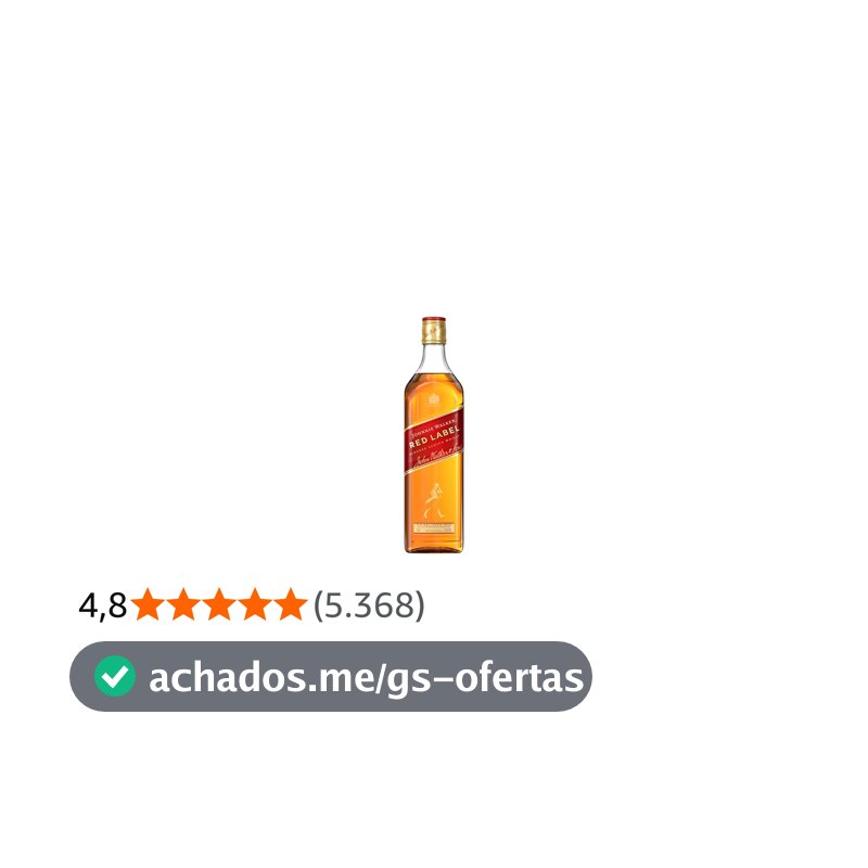 Whisky Johnnie Walker Red Label 750ml