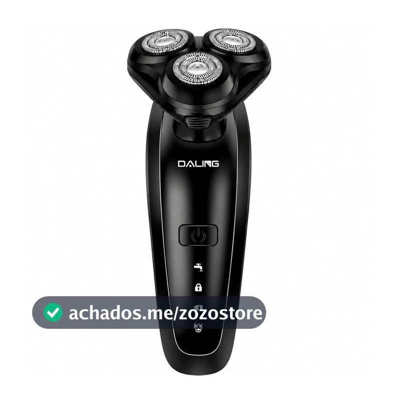 Barbeador Elétrico,Barbeador Elétrico Masculino Profissional com 3 Cabeças
