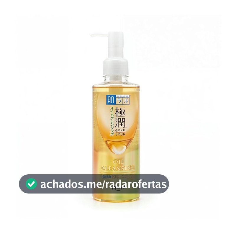 Hada Labo® Gokujyun Oil Cleansing - Óleo de limpeza facial demaquilante com Ácido Hialurônico 200ml