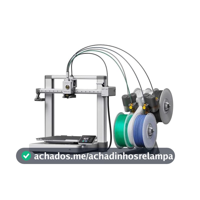 IMPRESSORA 3D BAMBU LAB A1 + AMS LITE COMBO PF002A+SA005EU2