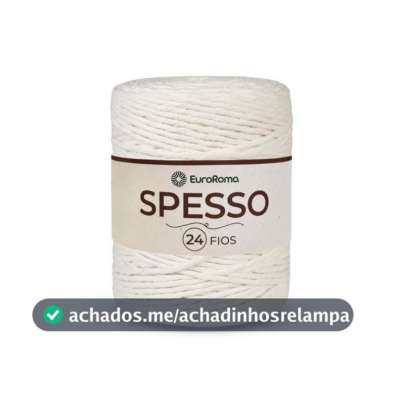 Cordão de Algodão Spesso 24 Fios