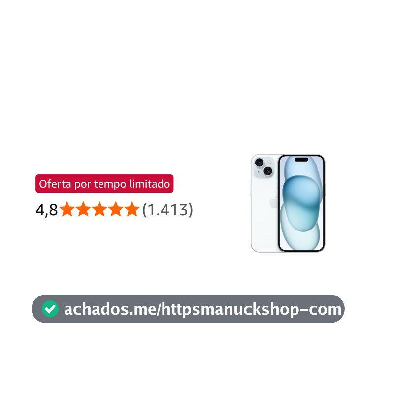 Apple iPhone 15 (256 GB) — Azul