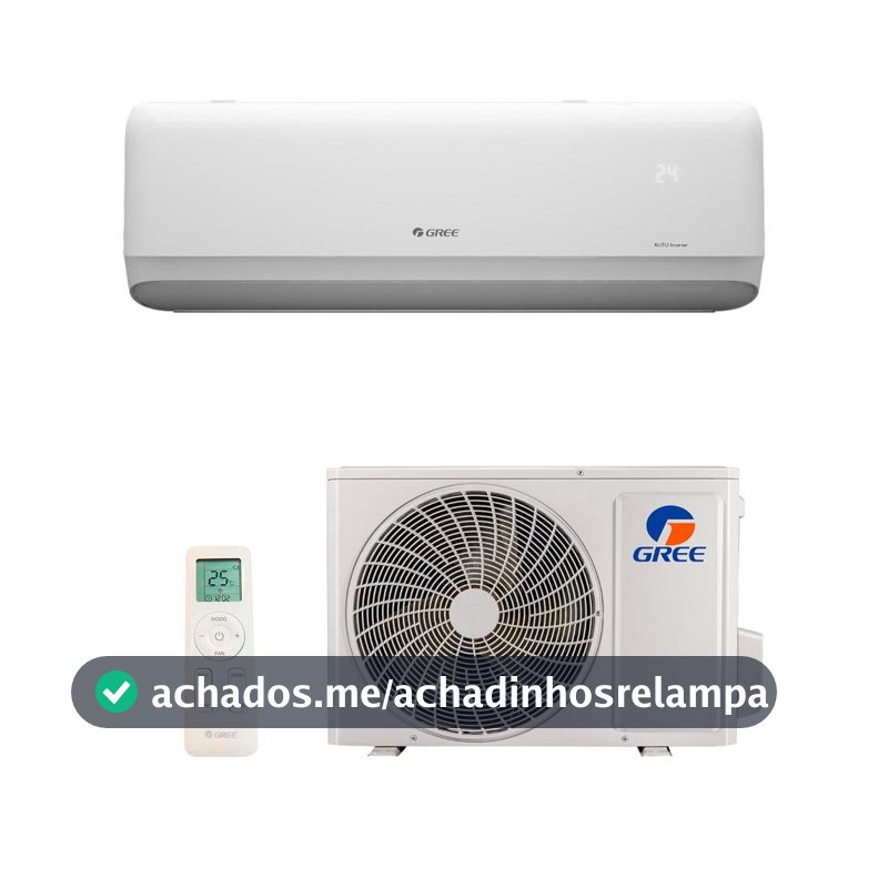 Ar condicionado Split Hi Wall Gree G-Side Auto Inverter 12.000 Btus Frio 220V R-32