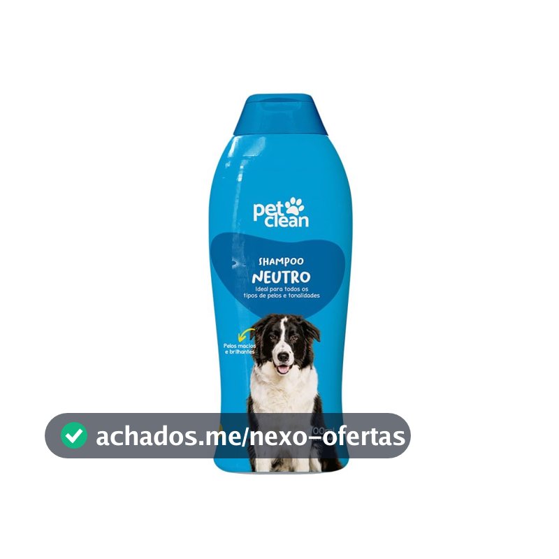 Shampoo Neutro 2 em 1-700 ml, Pet Clean