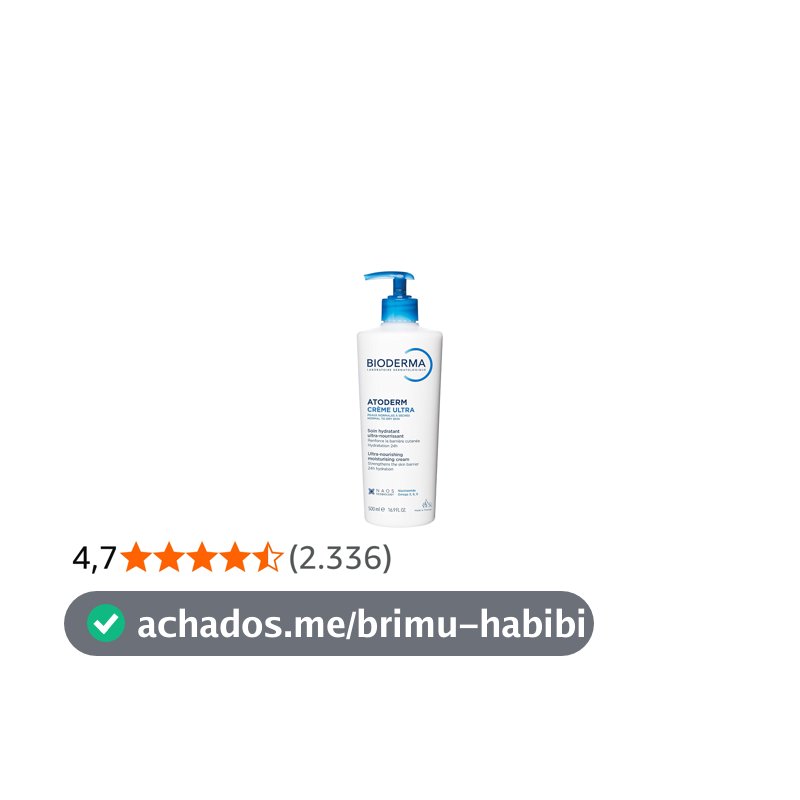 BIODERMA Hidratante Corporal Atoderm Creme Ultra 500ml