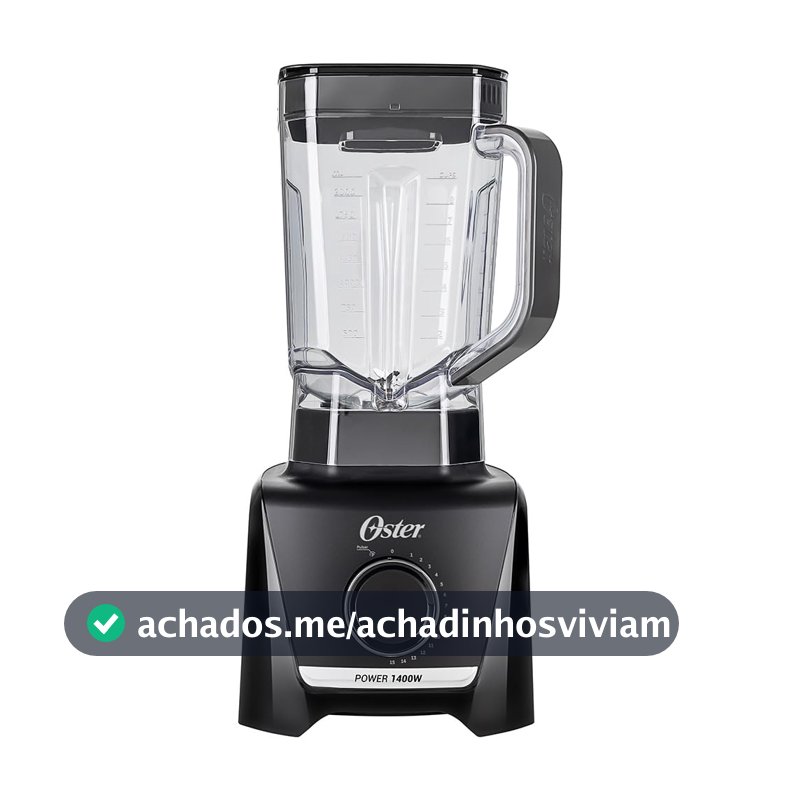 Liquidificador 1400 Full Oster Preto 3,2L - 127V