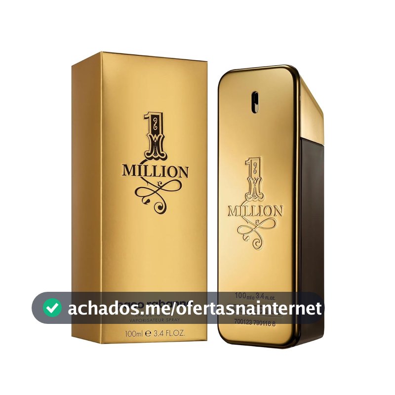 1 Million Paco Rabanne - Perfume Masculino - Eau de Toilette - 100ml
