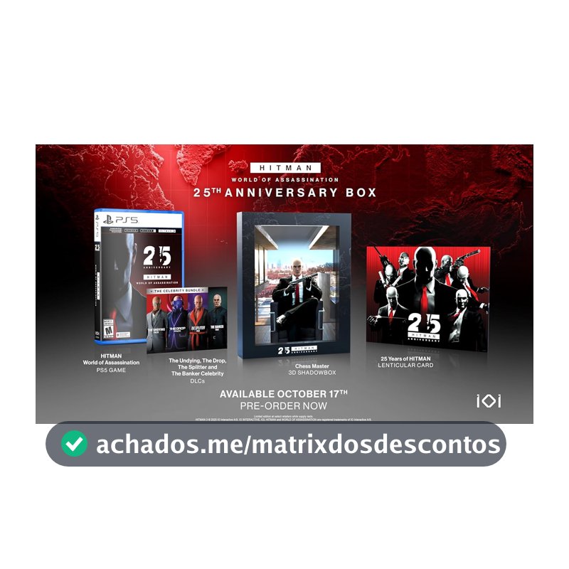 Hitman: World of Assassination Anniversary Edition - PlayStation 5