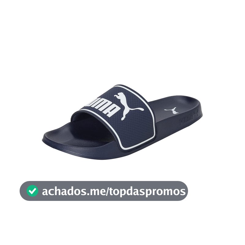 Chinelo Puma Leadcat 2.0 Unissex, Azul, 42,5
