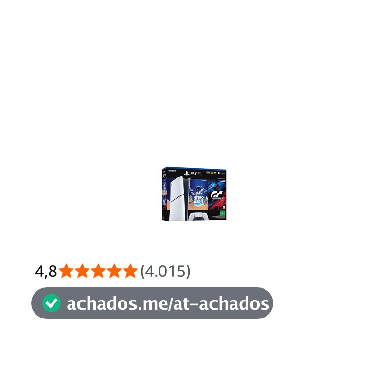 PlayStation®5 Slim Digital 825GB – Pacote ASTRO BOT e Gran Turismo 7