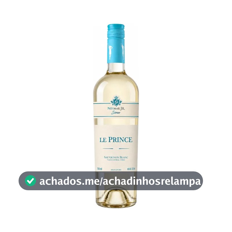 Vinho Chileno Le Prince Neymar Jr 750ml (Sauv Blanc)