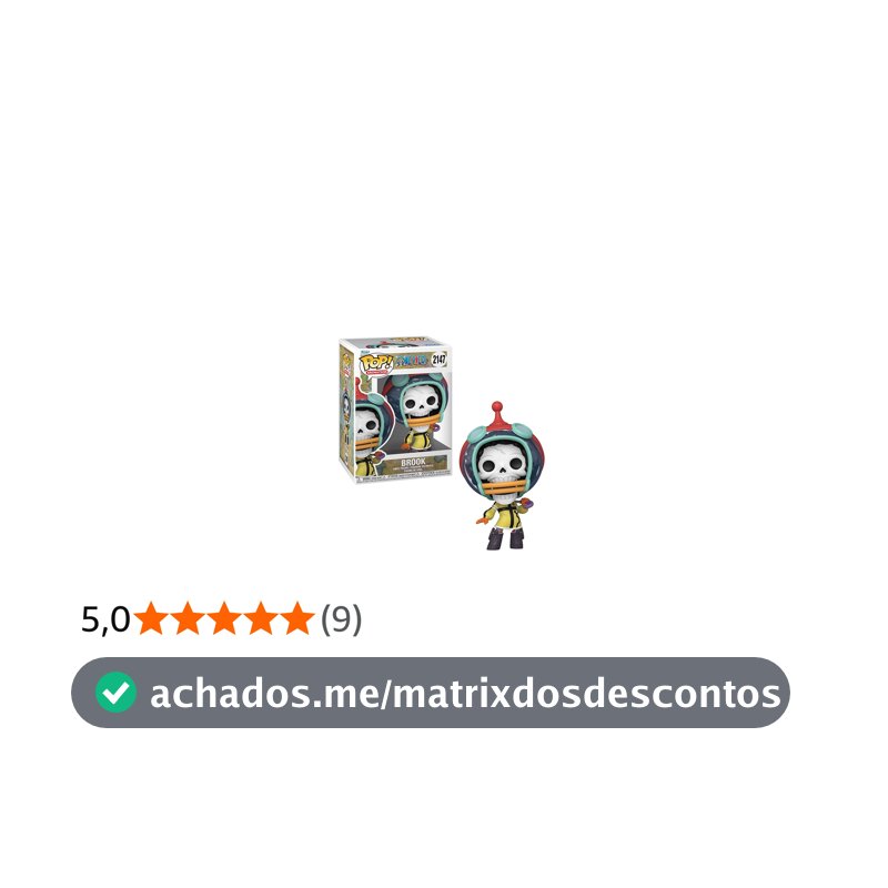 Candide, Boneco, Funko POP! Egghead Brook, One Piece