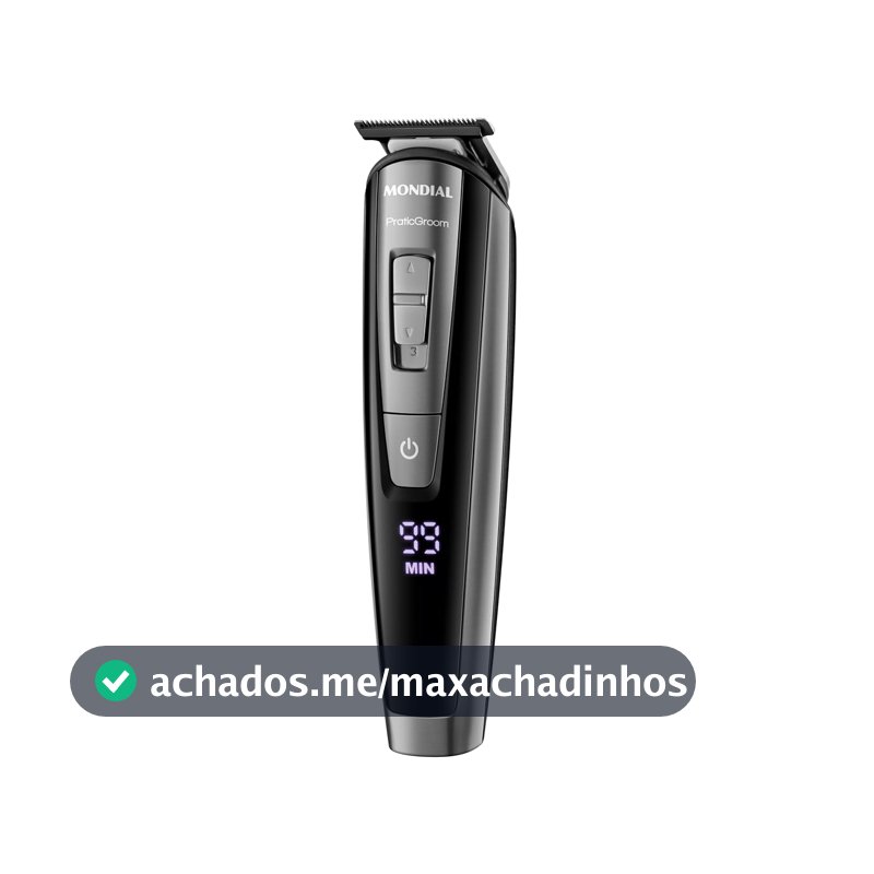 MONDIAL Aparador de Pelos PraticGroom, Preto, Bivolt - BG-09