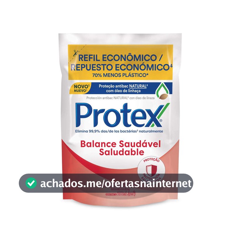 Protex Balance Sabonete Líquido Corporal Antibacteriano, 200ml