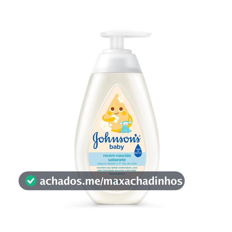 Sabonete Líquido Johnson's Baby Recém-Nascidos, 200ml