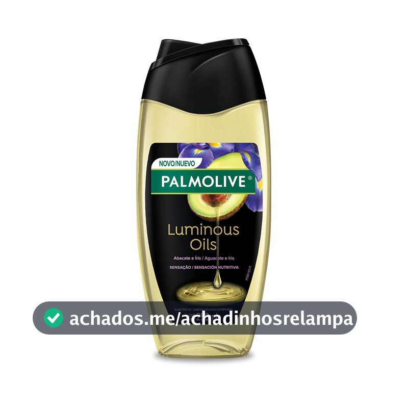 Palmolive Luminous Oils Sensação Nutritiva Sabonete Líquido Corporal, 250ml
