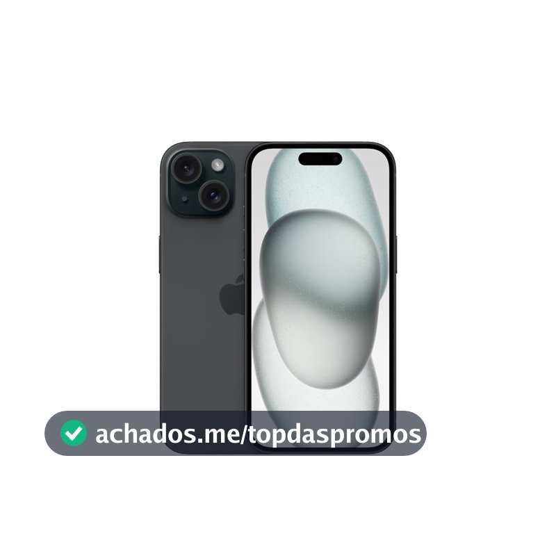 Apple iPhone 15 (128 GB) — Preto