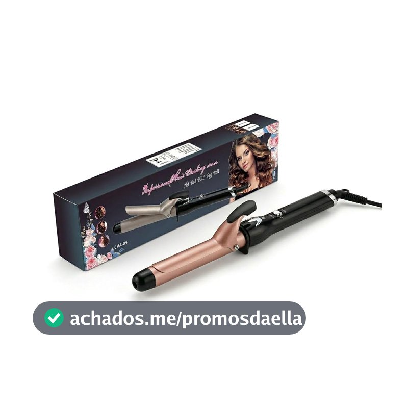 Modelador de Cachos Profissional 25mm Cerâmico Bivolt Cabo Giratório