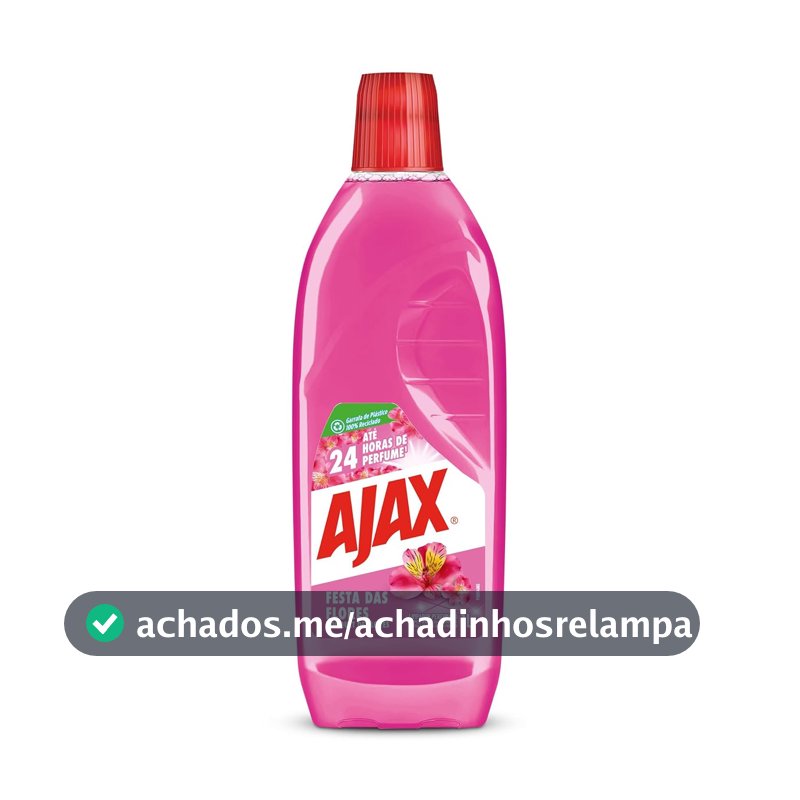 Ajax Festa das Flores Mar de Flores Limpador Diluível, 1L