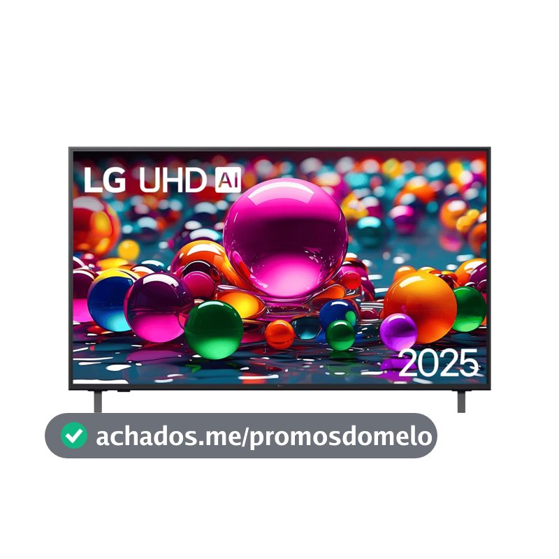 Smart TV LG AI 65" - 4K UHD α7 AI Processor 4K Gen8 webOS 25-65UA7500PSA