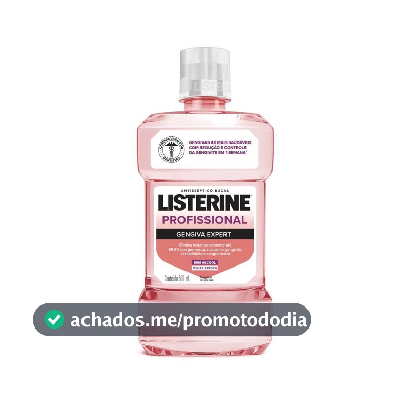 LISTERINE® PROFISSIONAL GENGIVA EXPERT, 500mL
