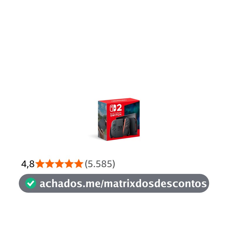 Console Nintendo Switch 2 - Modelo Internacional