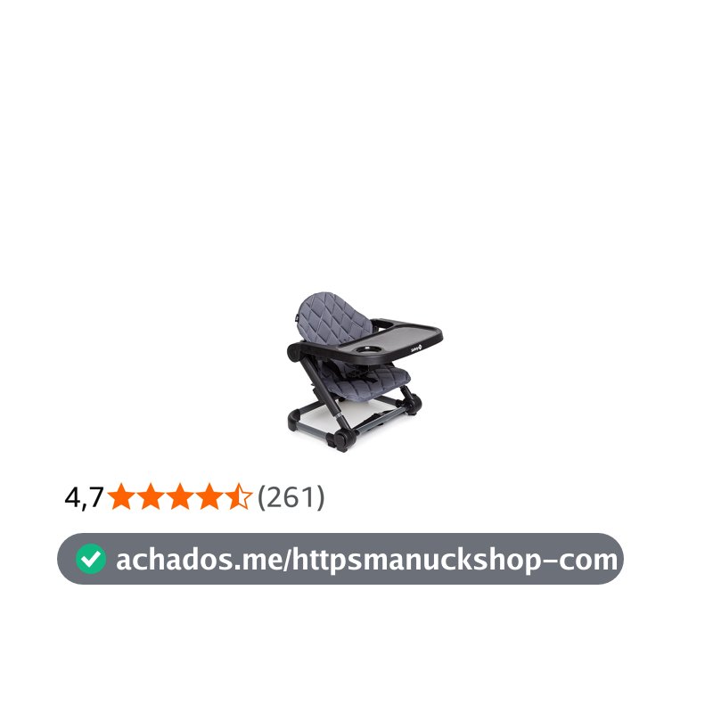 Cadeira de Refeição Safety 1st, Easy, Black