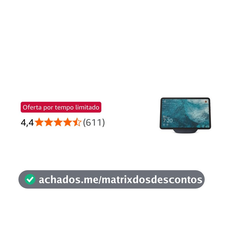 Amazon Echo Show 11 - Smart display Full HD de 11" redesenhado com mais área de visualização, áudio espacial e Alexa, Cor Grafite, com Acesso Antecipado à Alexa+