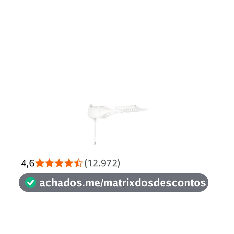 Chuveiro Loren Shower Eletrônico 7500w 220v Lorenzetti