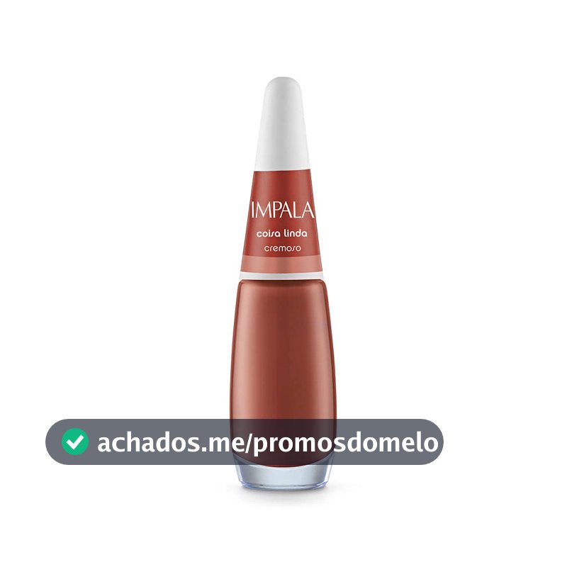 Esmalte Cremoso Coisa Linda Impala 7,5ml, Impala