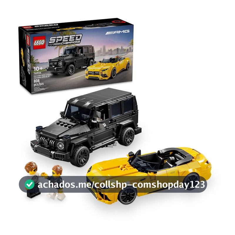 LEGO Speed Champions Mercedes-AMG G 63 e Mercedes-AMG SL 63 76924