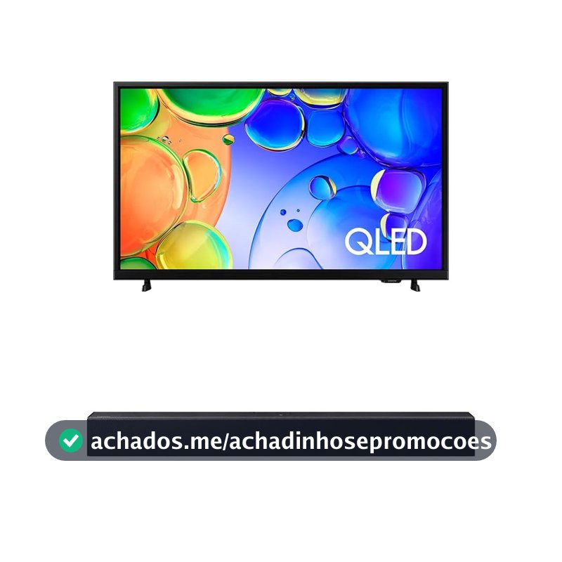 Samsung Combo Smart TV 43" QLED Full HD Q5F + Soundbar HW B400F
