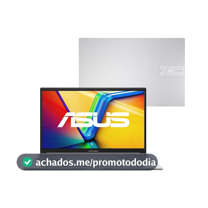 Notebook ASUS Vivobook 15, Intel Core i5, 8 GB, 256 GB SSD W11 Home, 15.6'' FHD, Cool Silver - X1504VA-NJ1738W