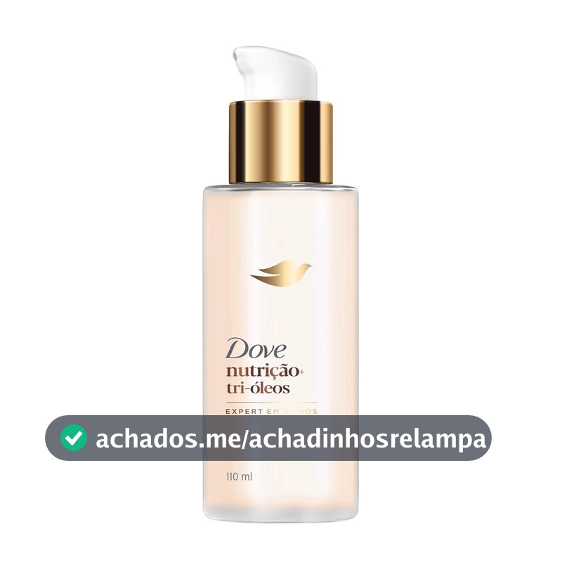 Dove Leave-In Nutrição + Tri-Óleos 110ml Pump